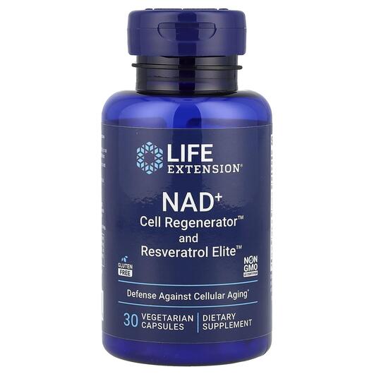 Основне фото товара NAD+ Cell Regenerator, Нікотинамід рибозид, 30 капсул