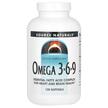 Фото товару Source Naturals, Omega 3 6 9 120, Omega 3-6-9, 120 капсул