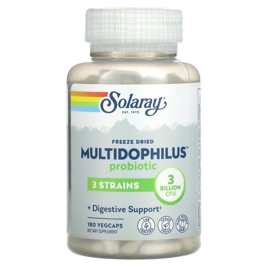 Основне фото товара Freeze Dried Multidophilus Probiotic 3 Billion, Пробіотики, 180 к