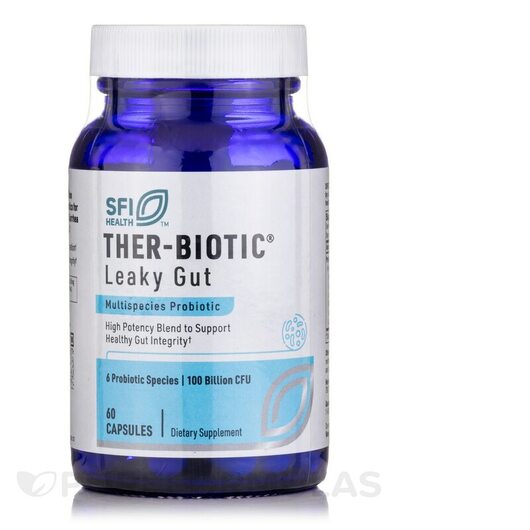Основне фото товара Klaire Labs, Ther-Biotic Factor-6, Пробіотики, 60 капсул