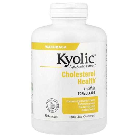 Основне фото товара Cholesterol Health Formula 104, Підтримка холестерину, 300 капсул