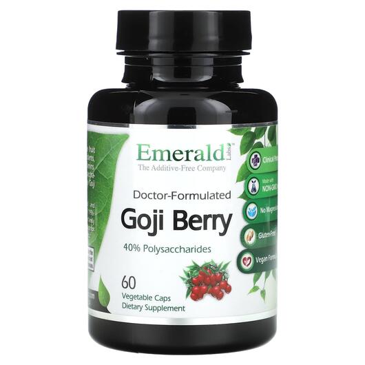 Основне фото товара Emerald, Goji Berry, Ягоди Годжі, 60 капсул