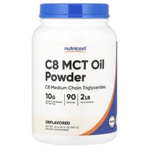МСТ Тригліцериди C8 MCT Oil Powder Unflavored 907 г