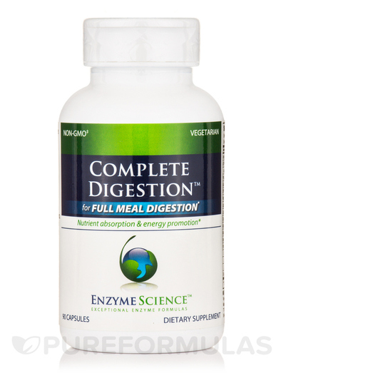 Основне фото товара Enzyme Science, Complete Digestion, Ферменти, 90 капсул