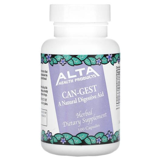 Основне фото товара Can-Gest Natural Digestive Aid, Пробіотики, 100 капсул