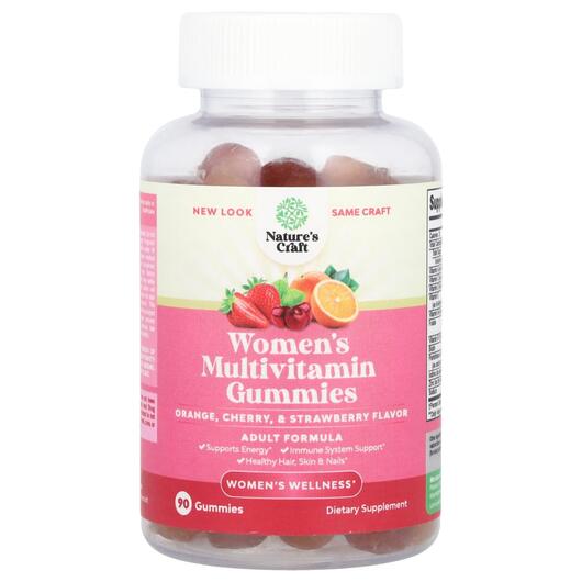 Основное фото товара Women's Multivitamin Gummies Orange, Витамины для женщин, 90