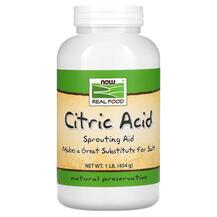 Лимонна кислота Citric Acid NOW 454 г Лимонна кислота Citric Acid NOW 454 г