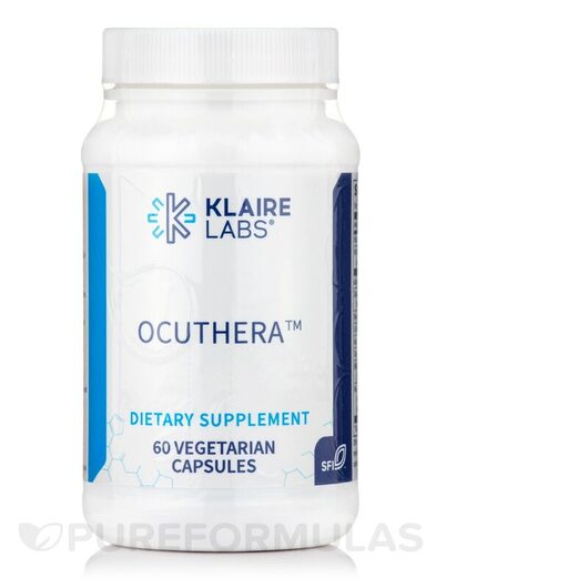 Основне фото товара Klaire Labs, OcuThera, Підтримка здоров'я зору, 60 капсул