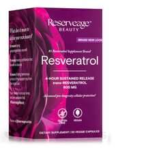 Ресвератрол Resveratrol 500 mg ReserveAge Nutrition