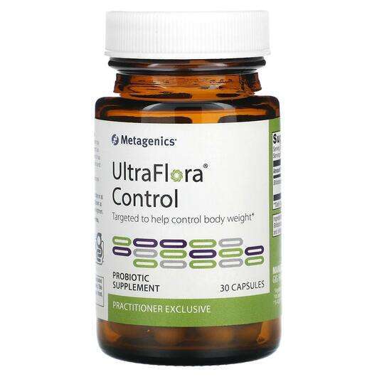 Основне фото товара Metagenics, UltraFlora Control, Пробіотики, 30 капсул