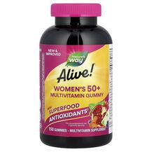 Вітаміни для жінок 50+ Alive! Women's 50+ Gummy