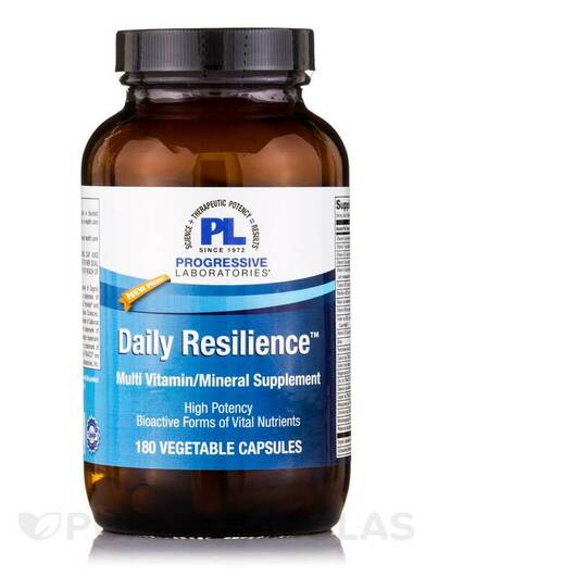 Основне фото товара Progressive Labs, Daily Resilience, Мультивітаміни, 180 капсул