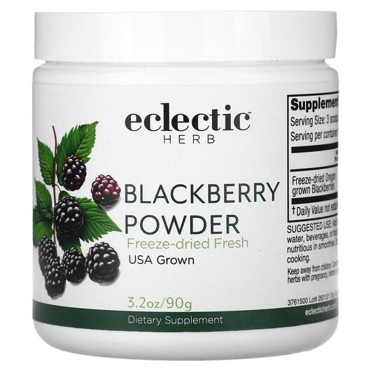 Основне фото товара Eclectic Herb, Blackberry, Ожина, 90 г