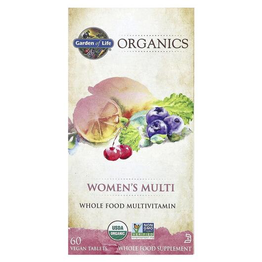 Основне фото товара MyKind Organics Women's Multi, Вітаміни для жінок, 60 таблет