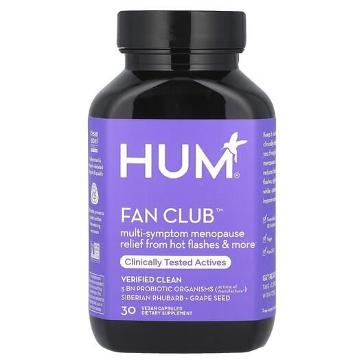 Основне фото товара Fan Club Multi-Symptom Menopause Relief, Підтримка менопаузи, 30 