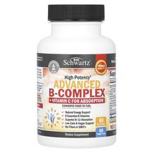 High Potency Advanced B-Complex B-комплекс 60 капсул
