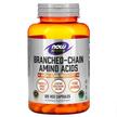 Фото товару NOW, Branched Chain Amino Acids, Амінокислоти, 120 капсул