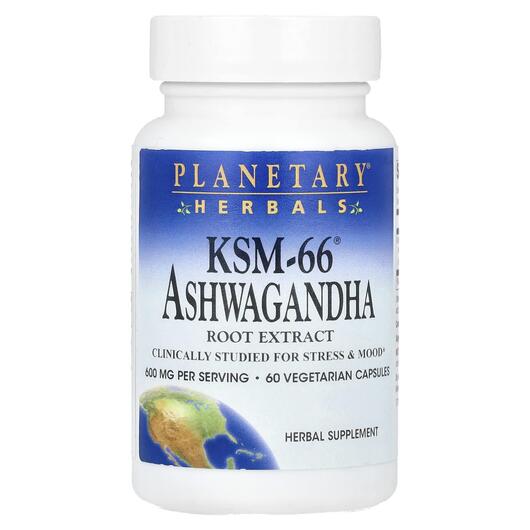 Основне фото товара KSM-66 Ashwagandha Root Extract 600 mg, Ашваганда, 60 капсул