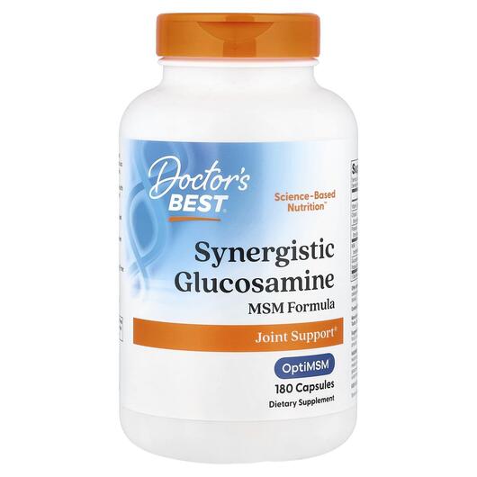 Основне фото товара Synergistic Glucosamine MSM, Глюкозамін МСМ, 180 капсули