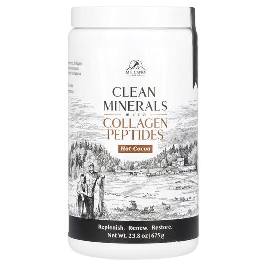 Основне фото товара Clean Minerals with Collagen Peptides Hot Cocoa, Колаген, 675 г