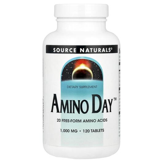 Основне фото товара Amino Day 1000 mg 120, Амінокислоти, 120 таблеток