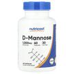 Nutricost, D-Mannose 1000 mg, Д-манноза, 60 капсул