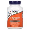 NOW, L-Tyrosine 500 mg, L-тирозин 500 мг, 120 капсул