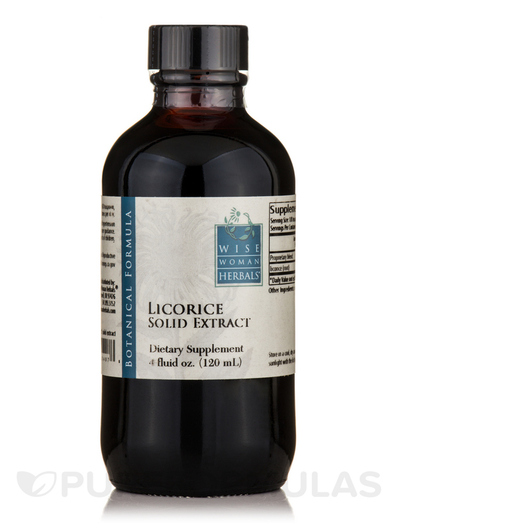 Основне фото товара Wise Woman Herbals, Licorice Solid Extract, Лакриця, 120 мл