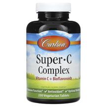 Super C Complex Витамин C Carlson 250 таблеток