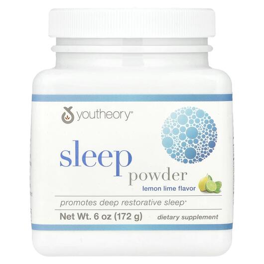 Основне фото товара Youtheory, Sleep Nighttime Powder, Мелатонін, 172 г