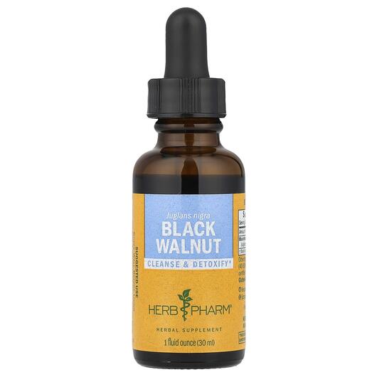 Основне фото товара Herb Pharm, Black Walnut, Чорний горіх, 30 мл