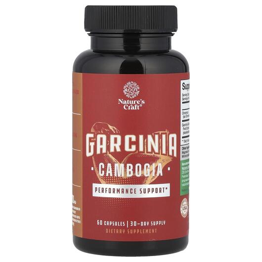 Основне фото товара Garcinia Cambogia, Гарцинія камбоджійська, 60 капсул
