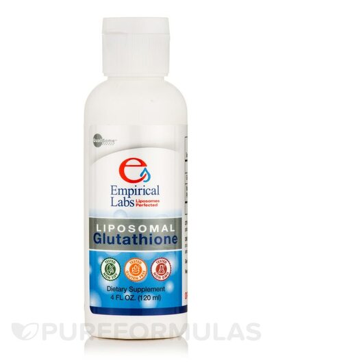 Основне фото товара Empirical Labs, Liposomal Glutathione, L-Глутатіон, 120 мл
