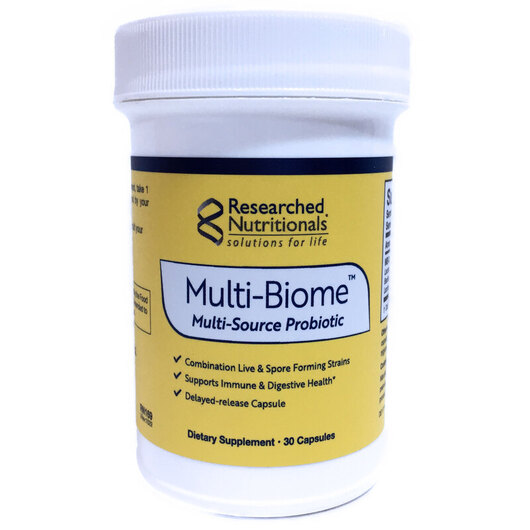 Основне фото товара Multi-Biome Multi Strain Probiotic, Пробіотики, 30 капсул