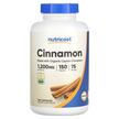 Фото товару Nutricost, Cinnamon 1200 mg, Екстракт кориці, 150 капсул