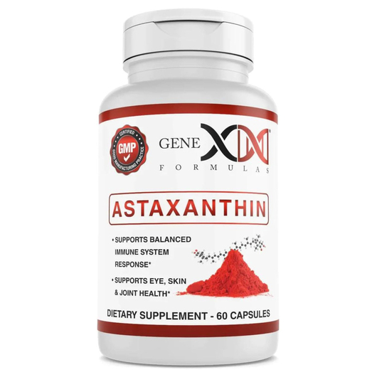 Основне фото товара Genex Formulas, Astaxanthin, Астаксантин, 60 капсул