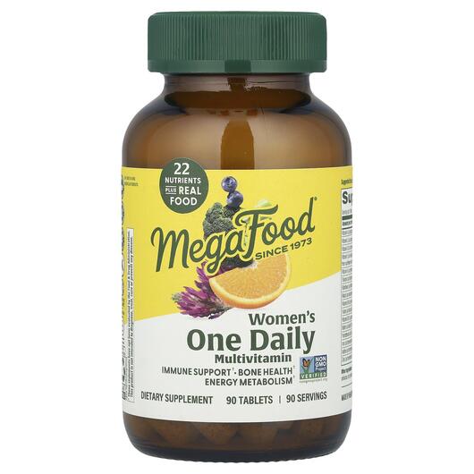 Основне фото товара Women's One Daily MultiVitamin, Вітаміни для жінок, 90 табле