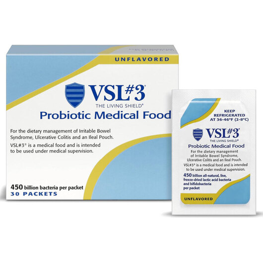 Основне фото товара VSL#3, Probiotic Medical Food Packets, Пробіотики, 30 шт