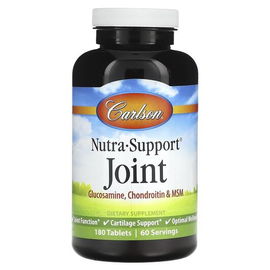 Основне фото товара Carlson, Nutra-Support Joint, Підтримка суглобів, 180 таблеток