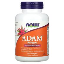 ADAM Softgels Men's 90 Витамины для мужчин NOW