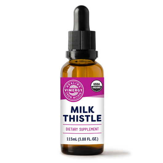 Основне фото товара Vimergy, Organic Milk Thistle 20:1, Розторопша, 115 мл