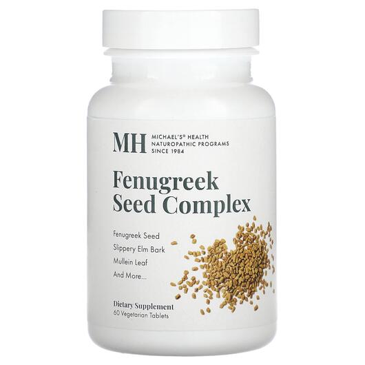 Основне фото товара MH, Fenugreek Seed Complex, Пажитник, 60 таблеток