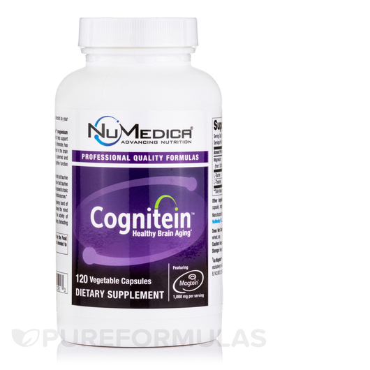 Основне фото товара NuMedica, Cognitein, Підтримка мозку, 120 капсул