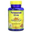 Фото товару Natures Life, Potassium 99 mg, Калій, 250 таблеток