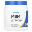 Фото товару Nutricost, MSM Unflavored, Метилсульфонілметан МСМ, 500 г