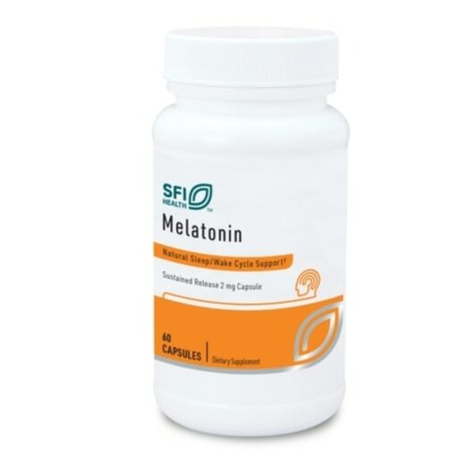 Основне фото товара Klaire Labs, Melatonin-SR, Мелатонін, 60 капсул