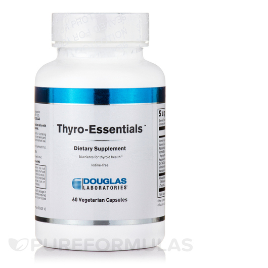 Основне фото товара Thyro-Essentials, Підтримка щитоподібної залози, 60 капсул