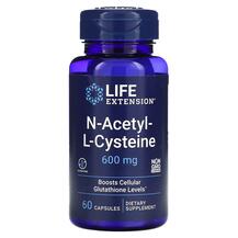 N-ацетилцистеїн N-Acetyl-L-Cysteine 600 mg Life