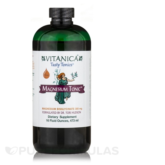 Основне фото товара Vitanica, Magnesium Tonic, Магній, 473 мл