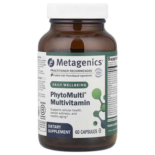 Основне фото товара Metagenics, PhytoMulti, Мультивітаміни, 60 капсул